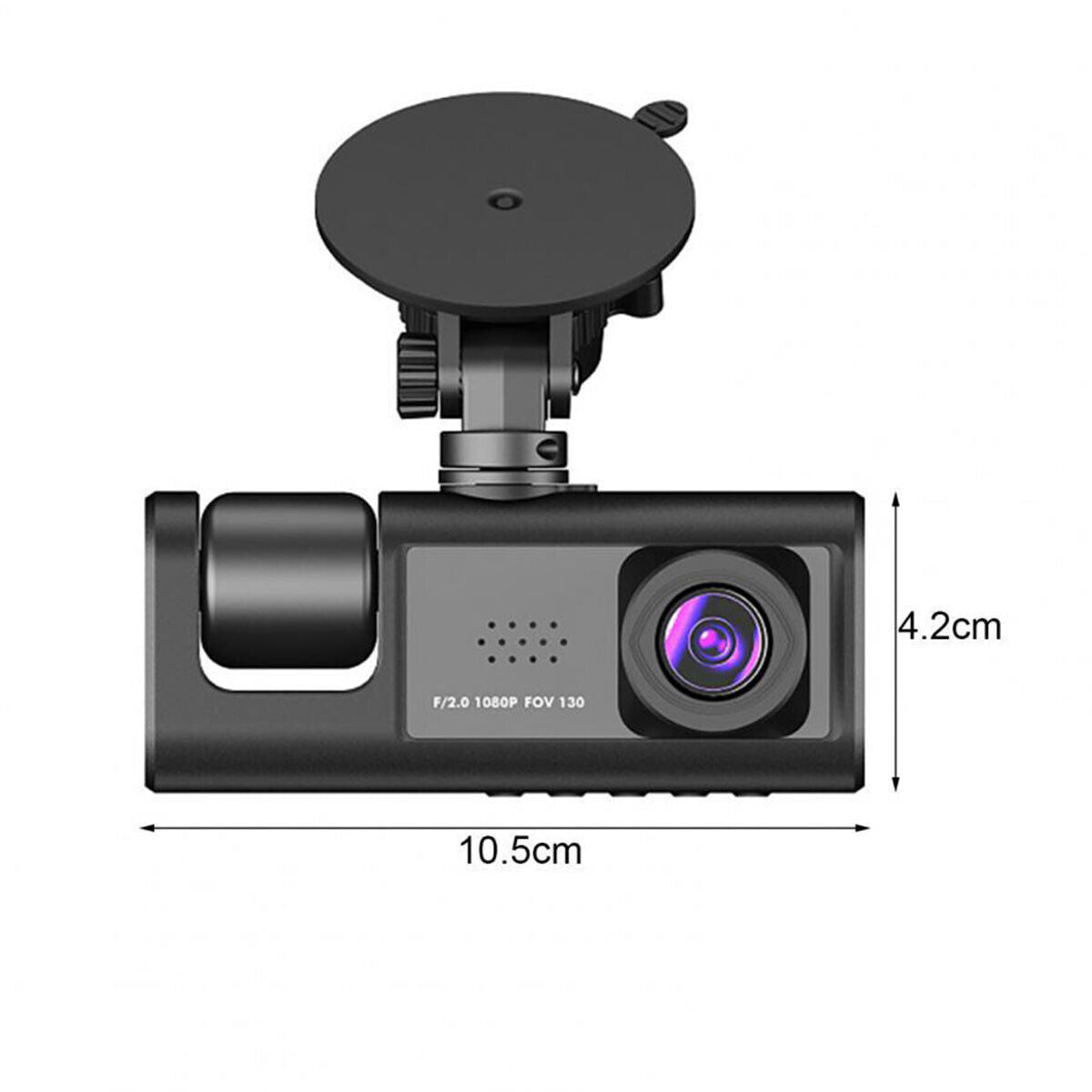 Car Dash Cam Recorder G Sensor DVR Front And Rear Camera Video