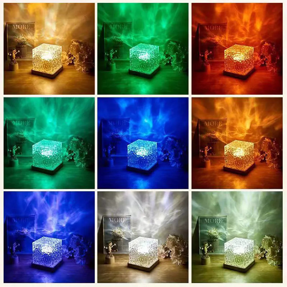 Northern Lights Starry Sky Projector – Ocean & Party Atmosphere Lamp