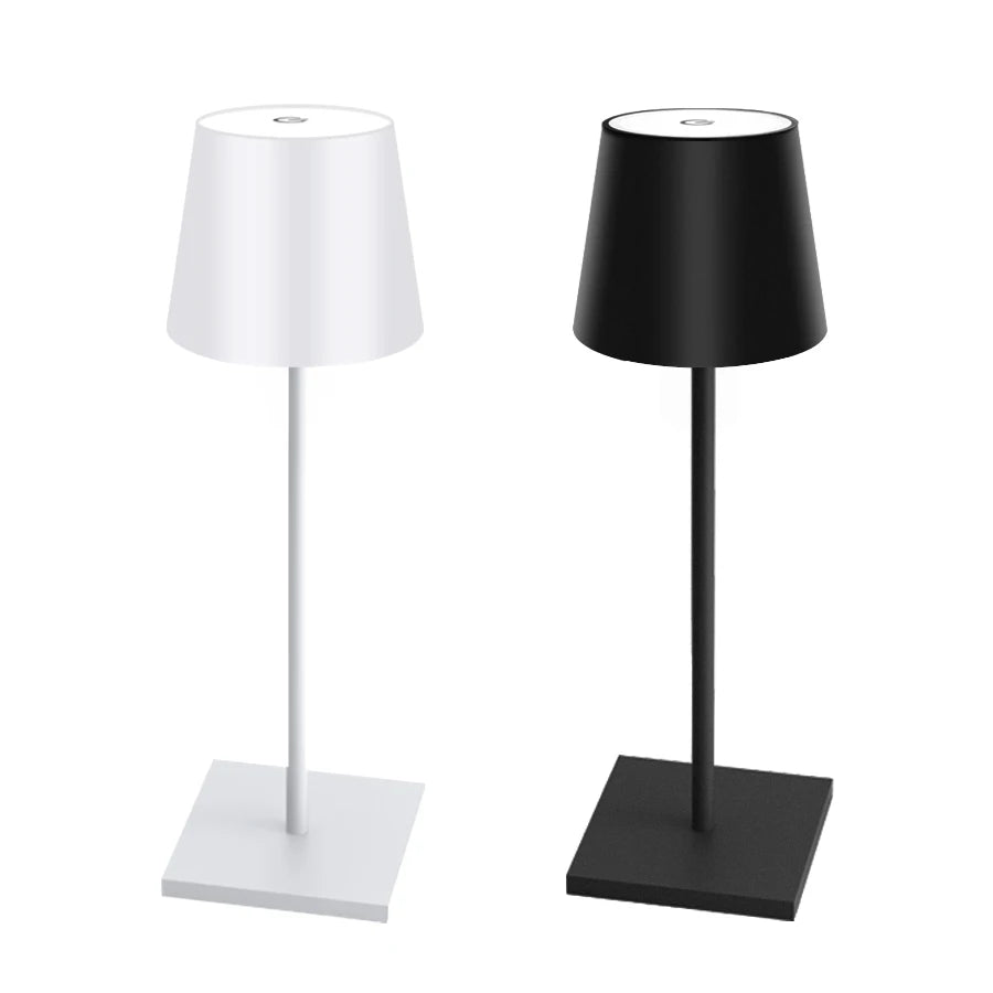 Rechargeable LED Table Lamp – Touch, 3 Dimmable Levels, Ambient Lighting