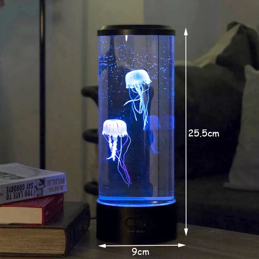 Color Changing Jellyfish Lamp – USB/Battery Powered, Kids Night Light