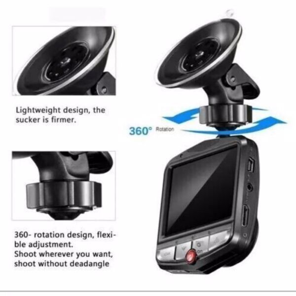 Front Camera Or Rear Camera - 2.4 Inch Full HD - Night Vision G Sensor